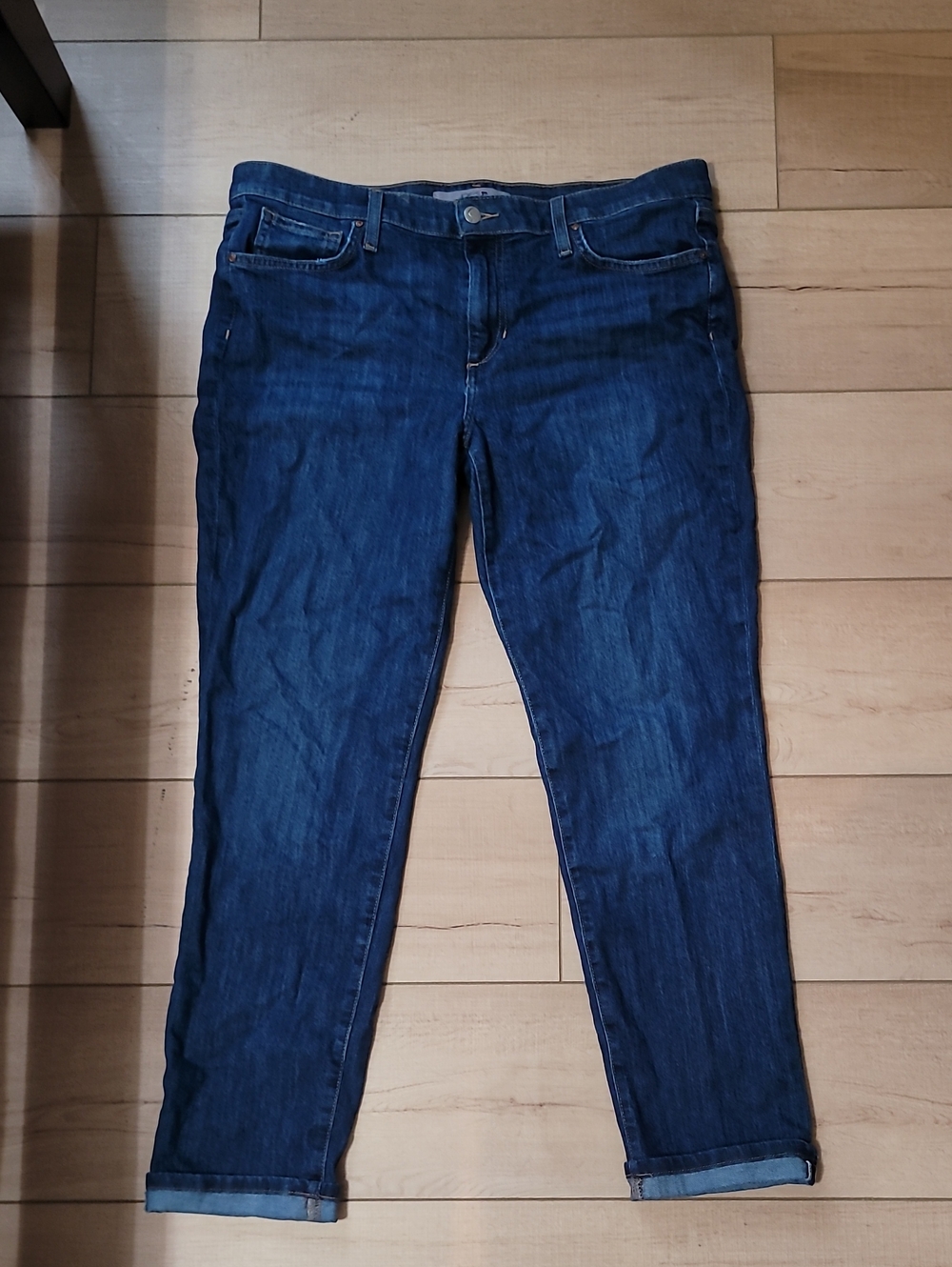 Joe's Jeans Dark Indigo Boyfriend Jeans